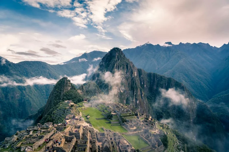 Machu Picchu in the Andes, Peru